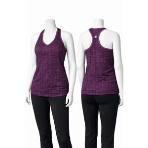 Lululemon Racerback Tank Top Purple Space Dye Sz 6 Yoga Gym Activewear